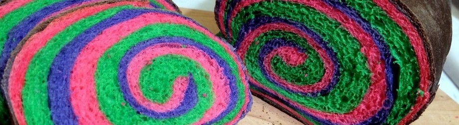 “Rainbow’ish” Swirly Bread